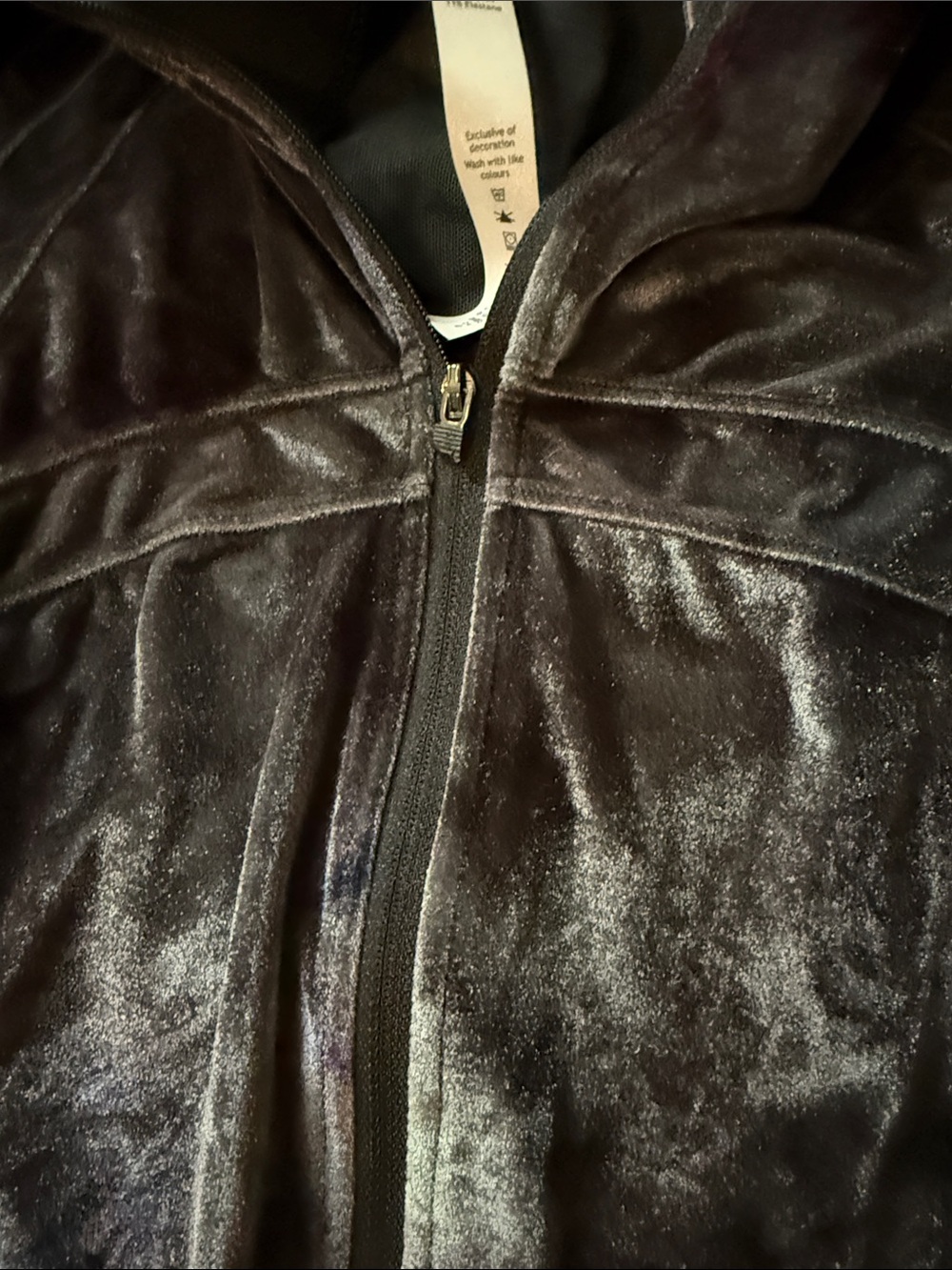 lululemon athletica Velvet Full-Zip Jacket in Deep Plum - Picture 3 of 3